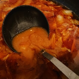 トマト味噌汁
